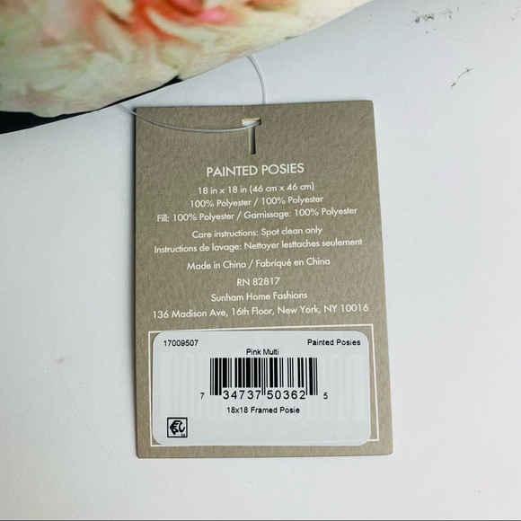 Ted Baker London Painted Posie Accent Pillow Zip - Picture 5 of 6